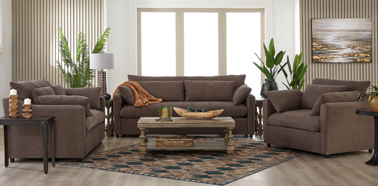 Lilou Modern Deep-Seat Sofa & Loveseat Set – Plush Comfort Design