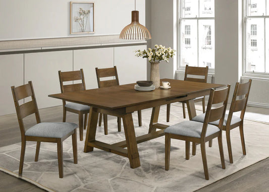 Everly Dining Set – Rustic Charm Meets Contemporary Elegance
