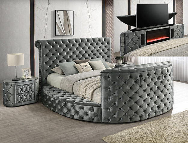 Volt Fireplace TV Lift Bed