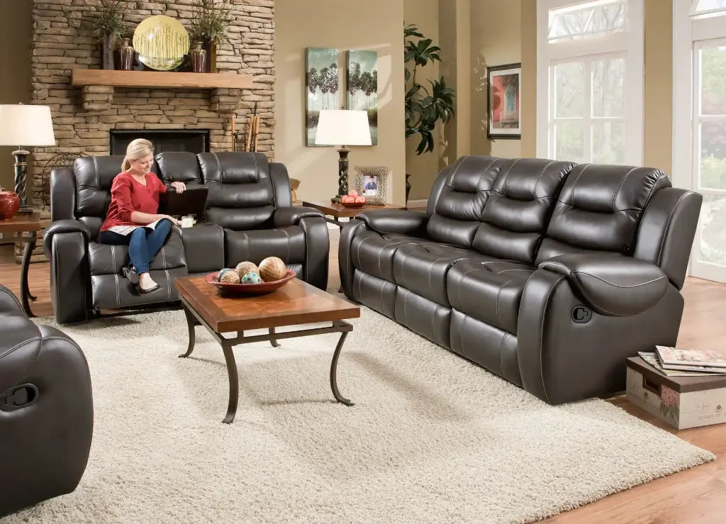 James Recliner Sofa Set