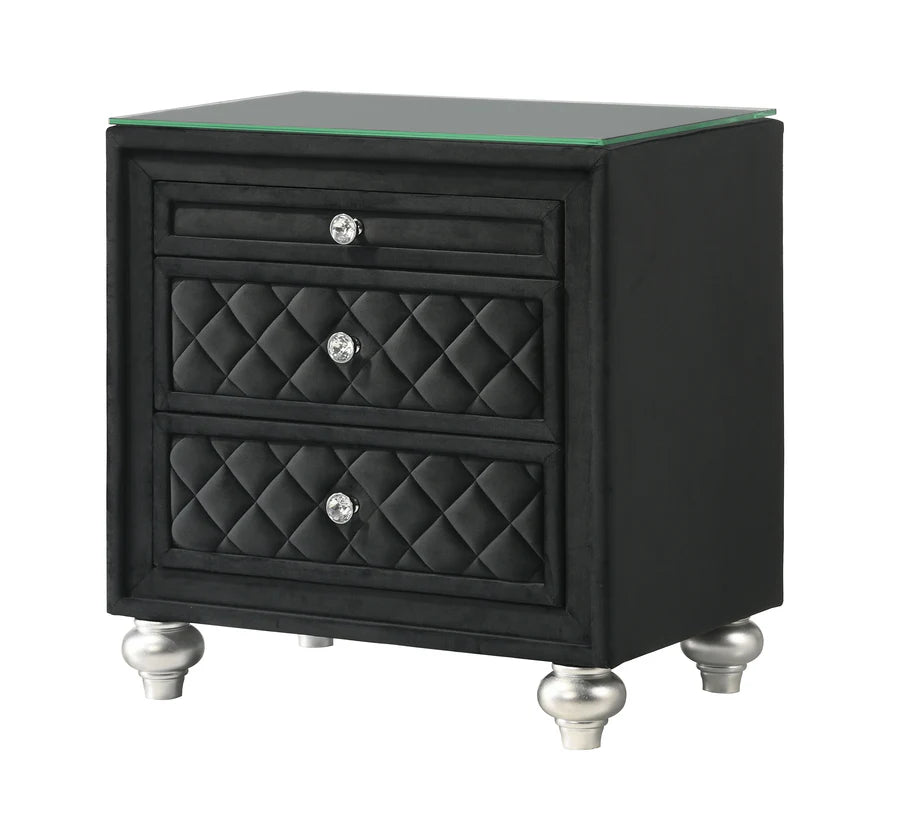 Cameo Black Bedroom Set