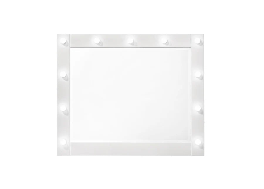 Avery White Makeup LED Vanity Set