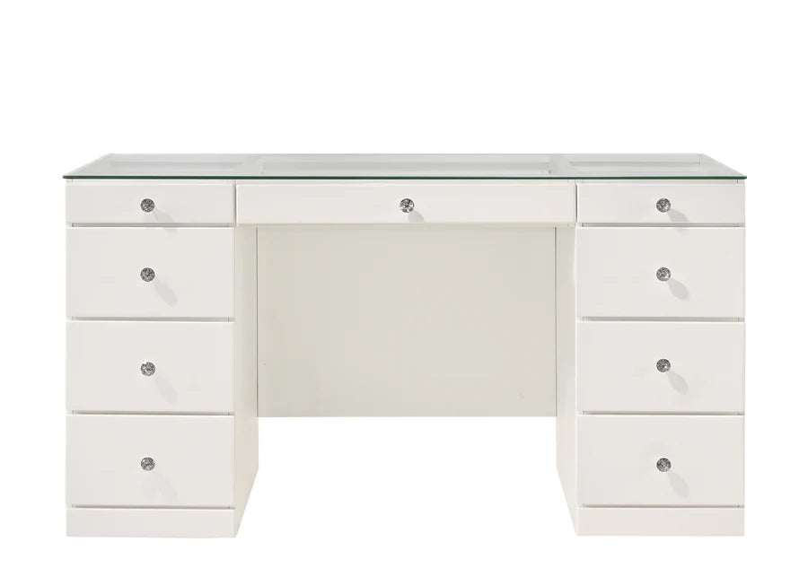 Avery White Makeup LED Vanity Set