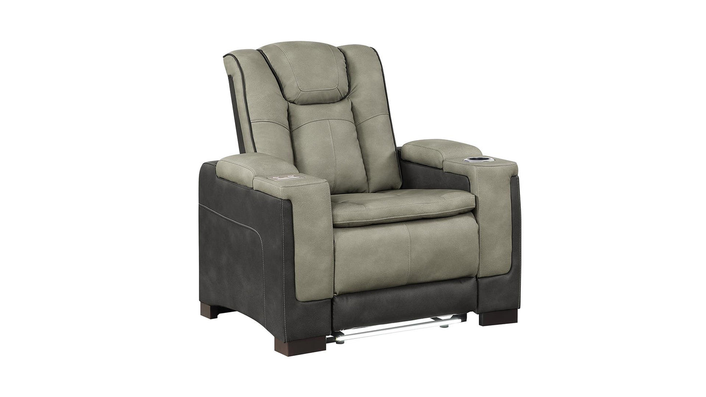 Bruno Durpella Power Reclining Sofa Set | Bluetooth Speakers & LED Lights