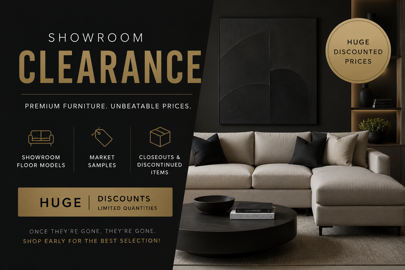 SHOWROOM CLEARANCE