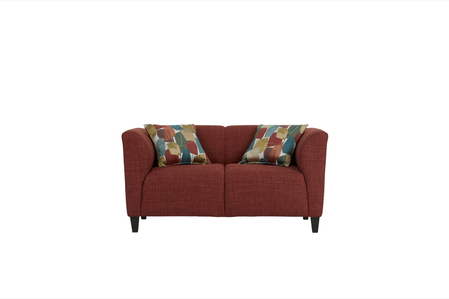 Bria Sofa & Loveseat Set – Modern Curved-Arm Living Room Collection