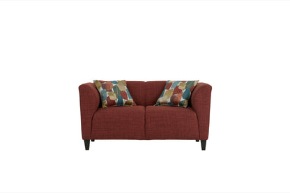 Bria Sofa & Loveseat Set – Modern Curved-Arm Living Room Collection