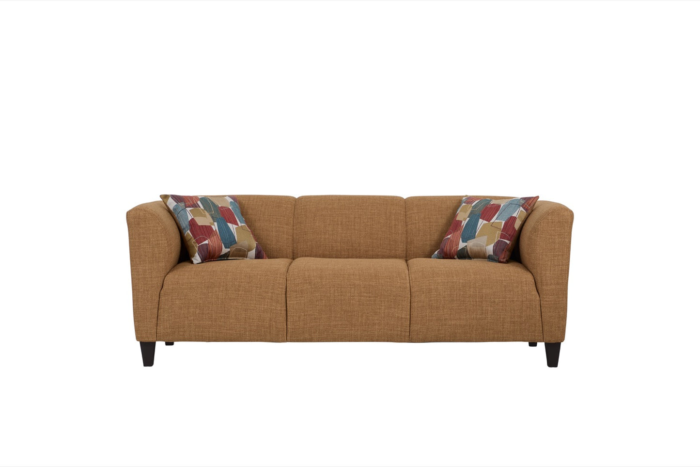 Bria Sofa & Loveseat Set – Modern Curved-Arm Living Room Collection