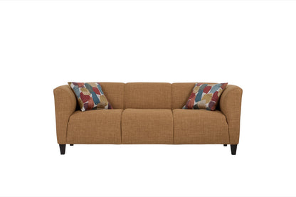 Bria Sofa & Loveseat Set – Modern Curved-Arm Living Room Collection