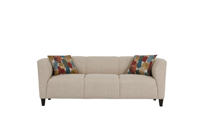 Bria Sofa & Loveseat Set – Modern Curved-Arm Living Room Collection