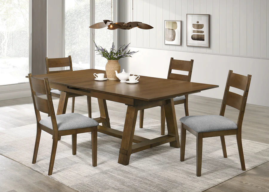 Everly Dining Set – Rustic Charm Meets Contemporary Elegance