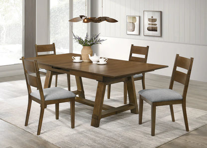 Everly Dining Set – Rustic Charm Meets Contemporary Elegance