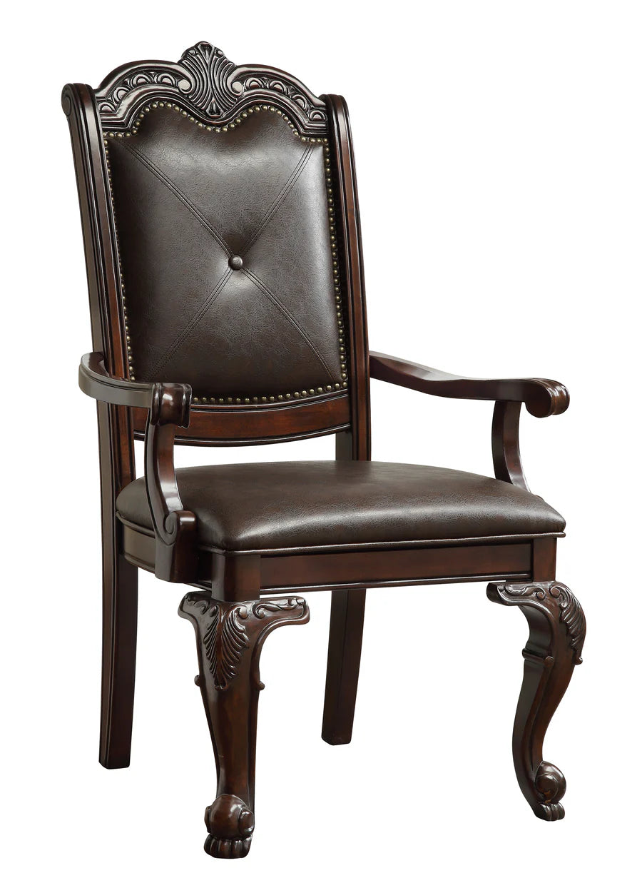 Kiera Formal Brown Dining Set