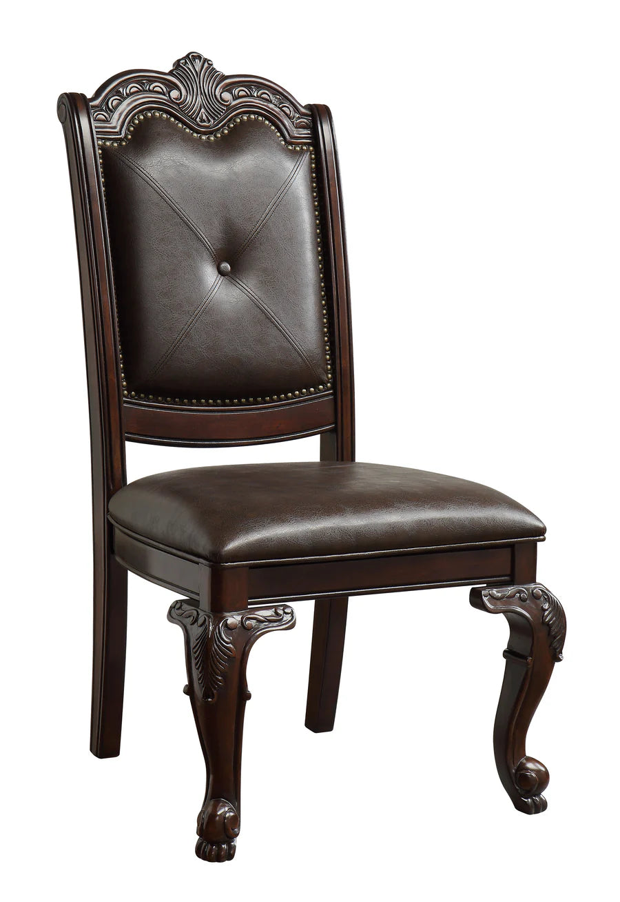 Kiera Formal Brown Dining Set