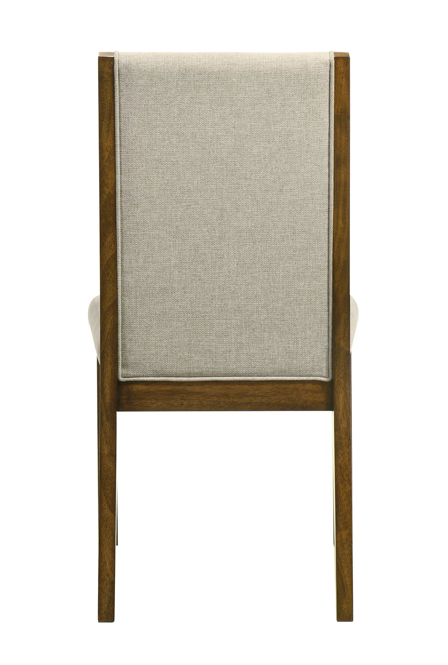 Hollister Contemporary Dining Set with Wooden Frame and Upholstered Chairs