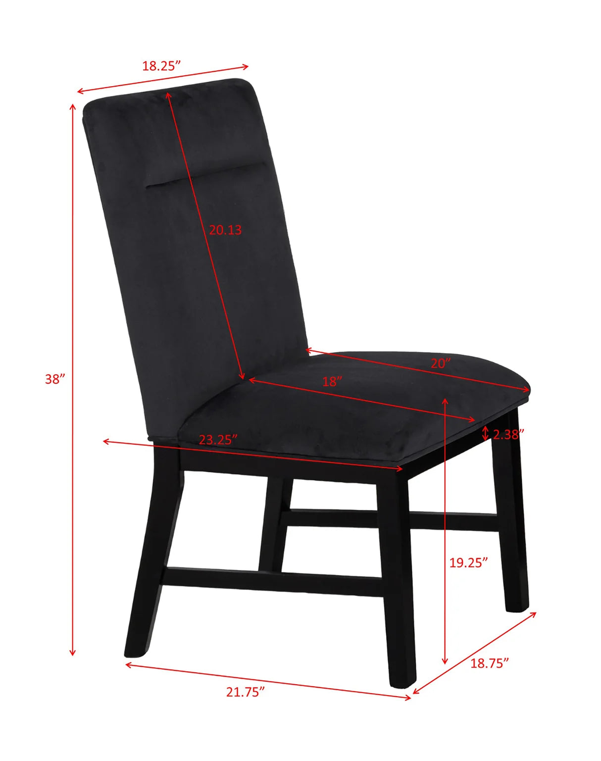 Sebastian Grey Top Dining Set with Upholstered Chairs