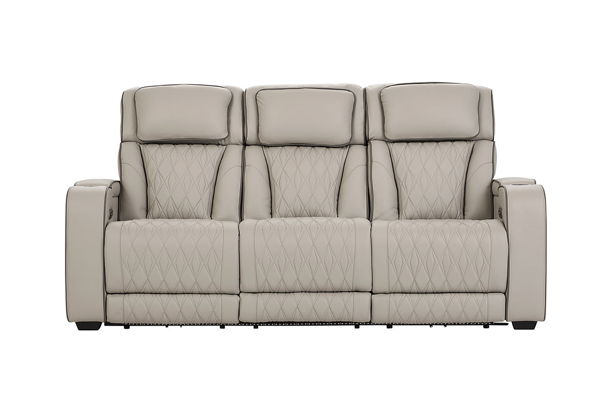 Shire Leather Power Reclining Sofa Set | Heated Seats & Zero Gravity