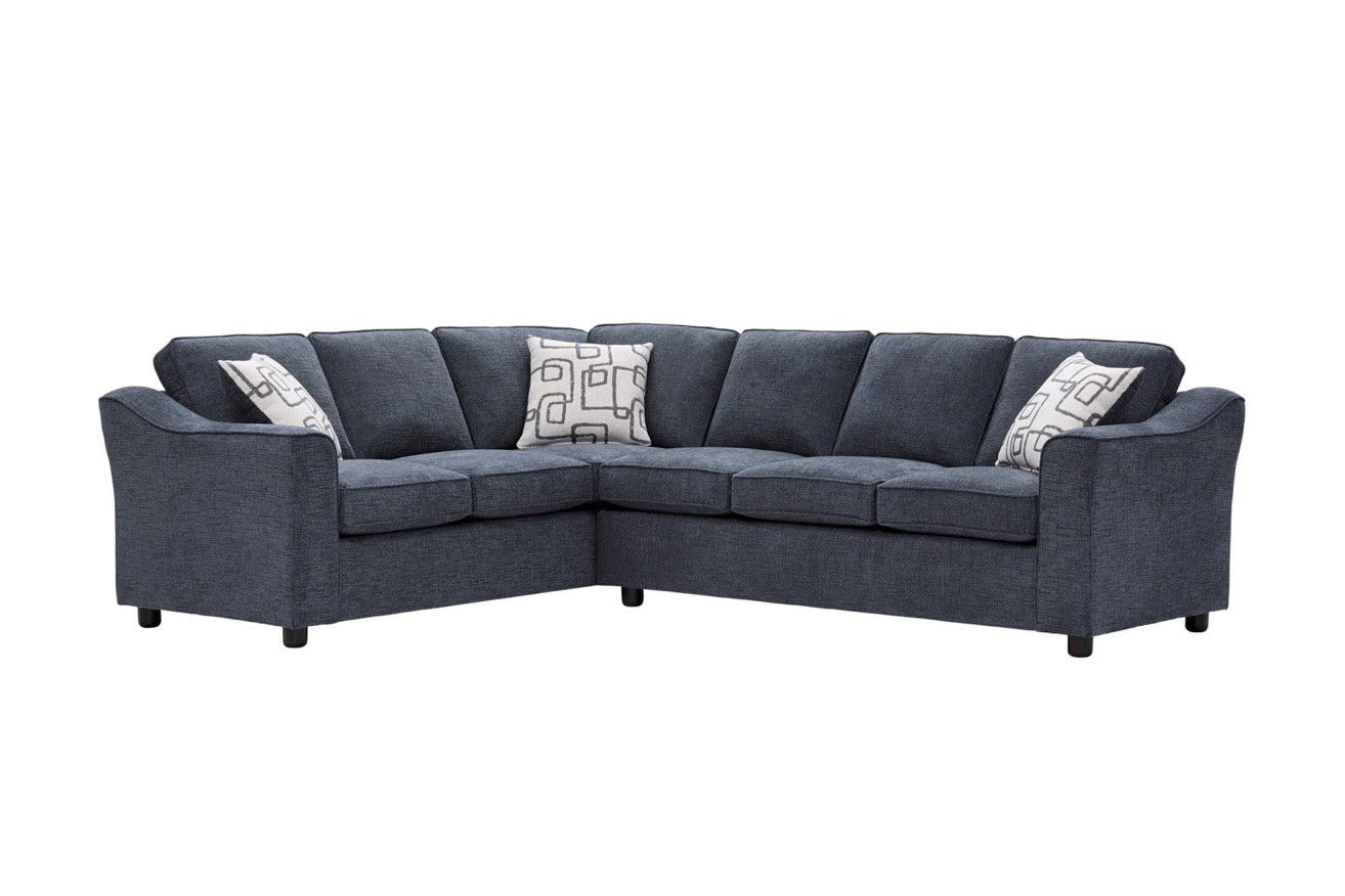 Twilight Tundra Sectional – Contemporary Deep Seating Corner Sofa