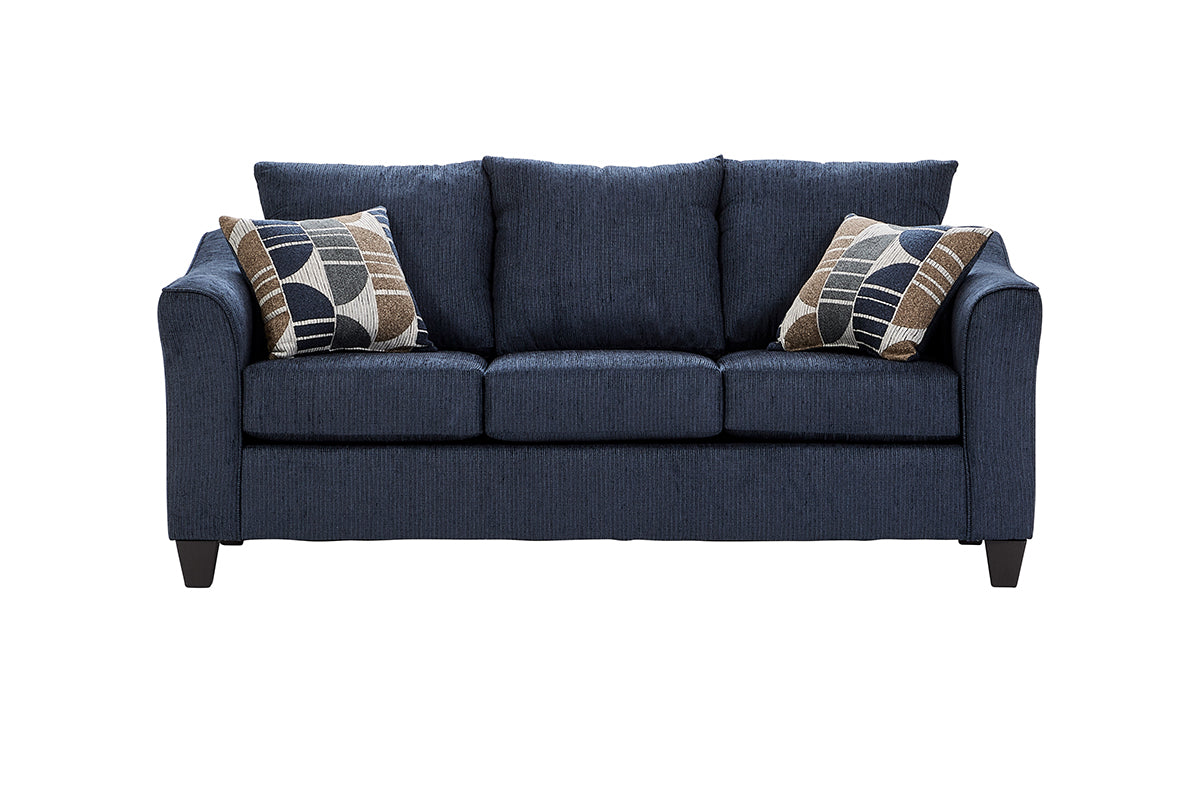 Becker Sofa & Loveseat Set – Modern Fabric Living Room Collection