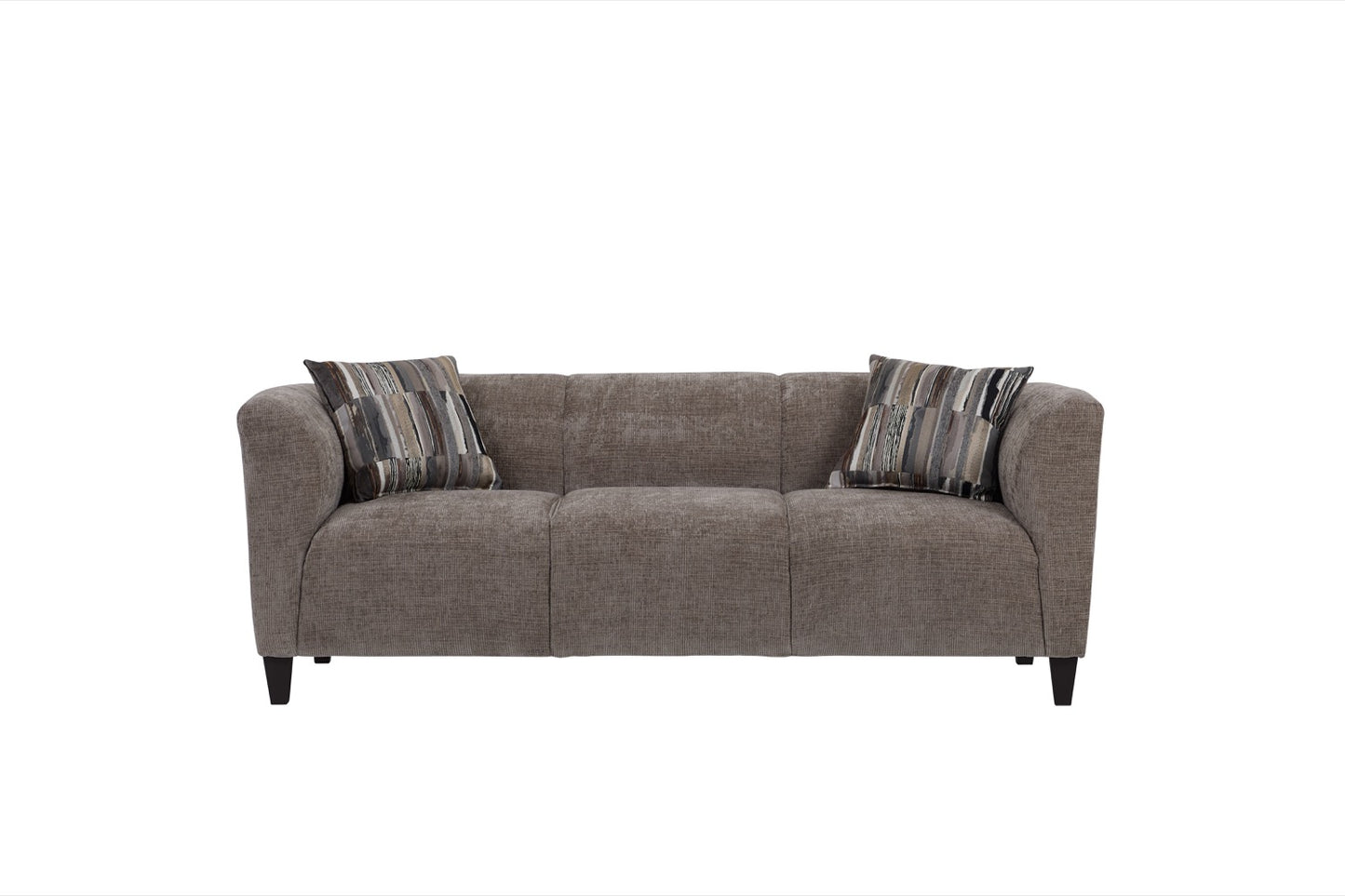 Bria Sofa & Loveseat Set – Modern Curved-Arm Living Room Collection