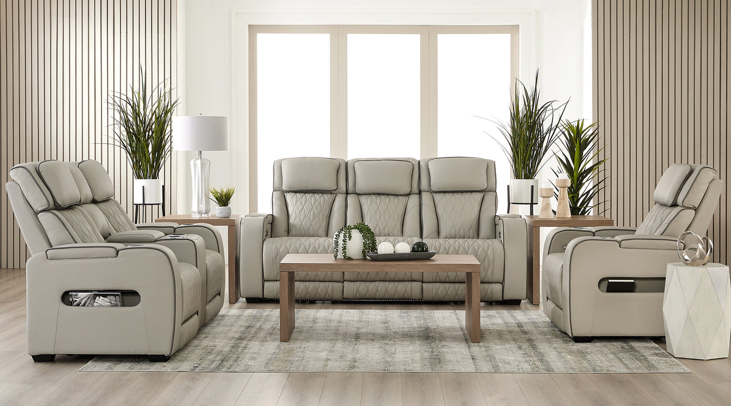 Shire Leather Power Reclining Sofa Set | Heated Seats & Zero Gravity