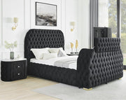Nata Fireplace TV Lift Bed