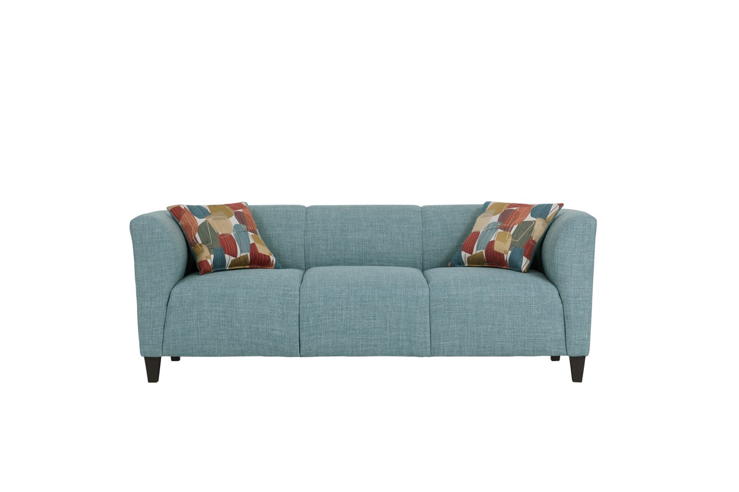 Bria Sofa & Loveseat Set – Modern Curved-Arm Living Room Collection