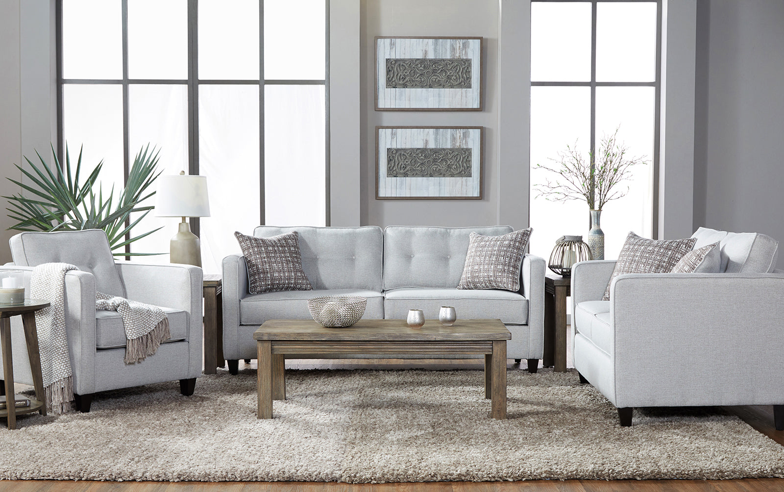 Canbal Sofa Set