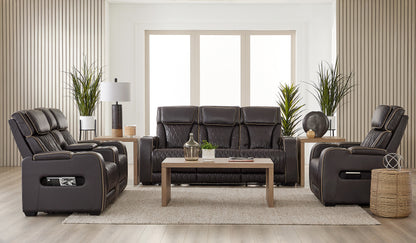 Shire Leather Power Reclining Sofa Set | Heated Seats & Zero Gravity