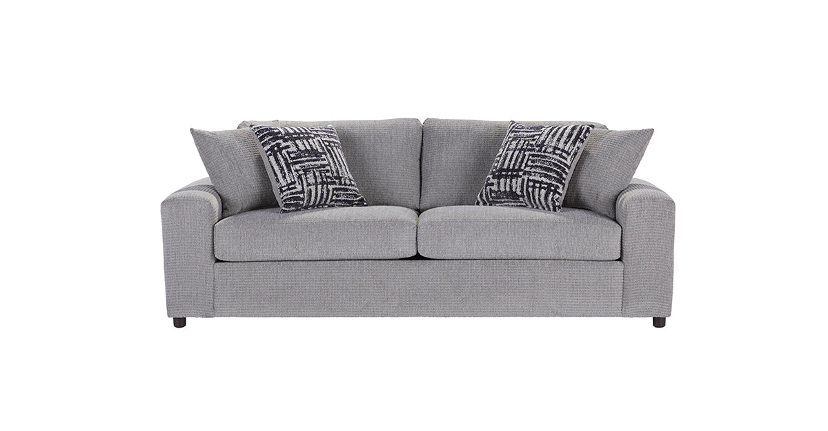 Jack Sofa & Loveseat Set – Modern Textured Fabric Living Room Collection