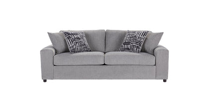 Jack Sofa & Loveseat Set – Modern Textured Fabric Living Room Collection