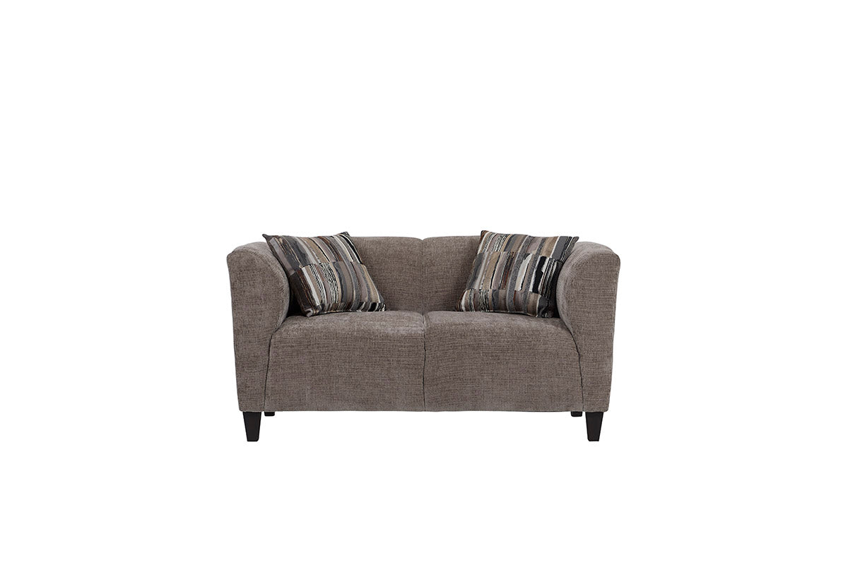 Bria Sofa & Loveseat Set – Modern Curved-Arm Living Room Collection