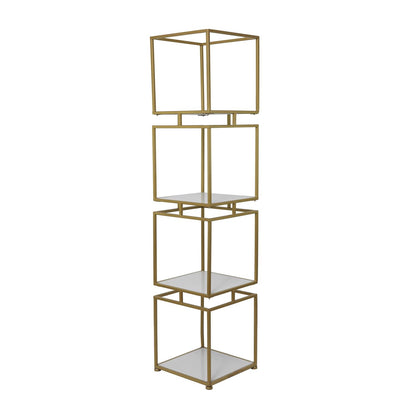 Modern 2-door cabinet with faceted texture and polished matte brown finish