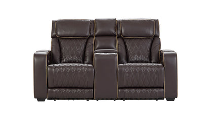 Shire Leather Power Reclining Sofa Set | Heated Seats & Zero Gravity