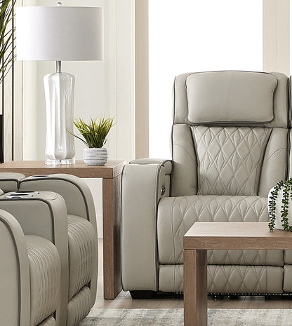 Shire Leather Power Reclining Sofa Set | Heated Seats & Zero Gravity