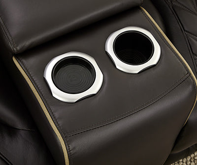 Shire Leather Power Reclining Sofa Set | Heated Seats & Zero Gravity