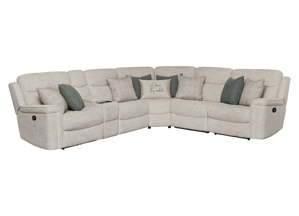 Fluff Recliner Sectional