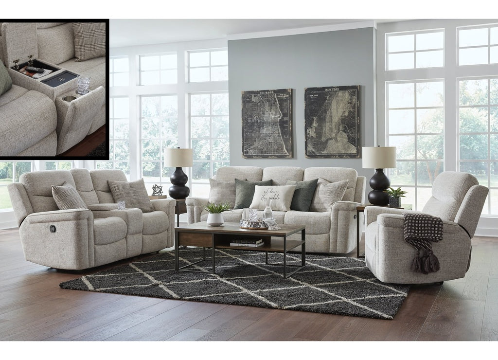 Fluff Recliner Sofa Set