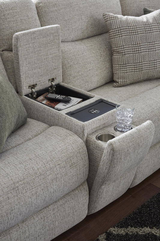 Fluff Recliner Sectional