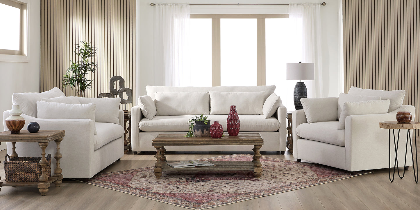 Lilou Modern Deep-Seat Sofa & Loveseat Set – Plush Comfort Design