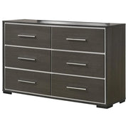 Sharpe Grey 6-Drawer Dresser