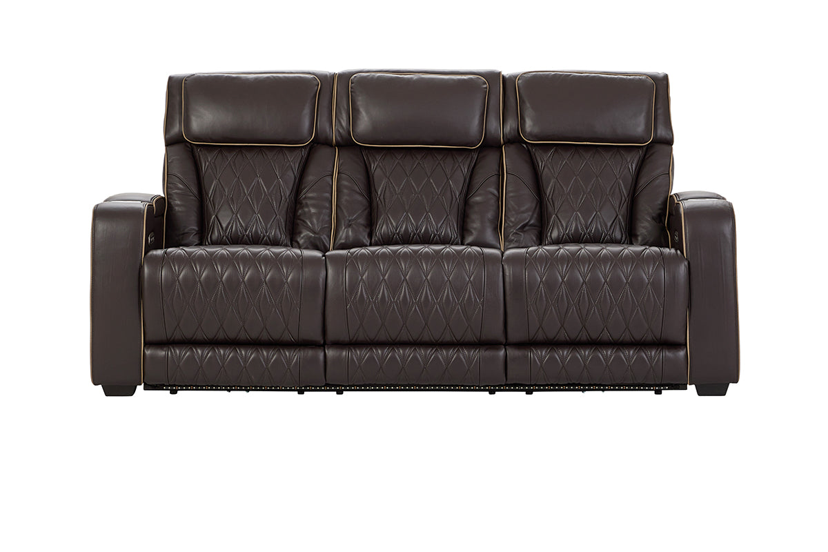 Shire Leather Power Reclining Sofa Set | Heated Seats & Zero Gravity