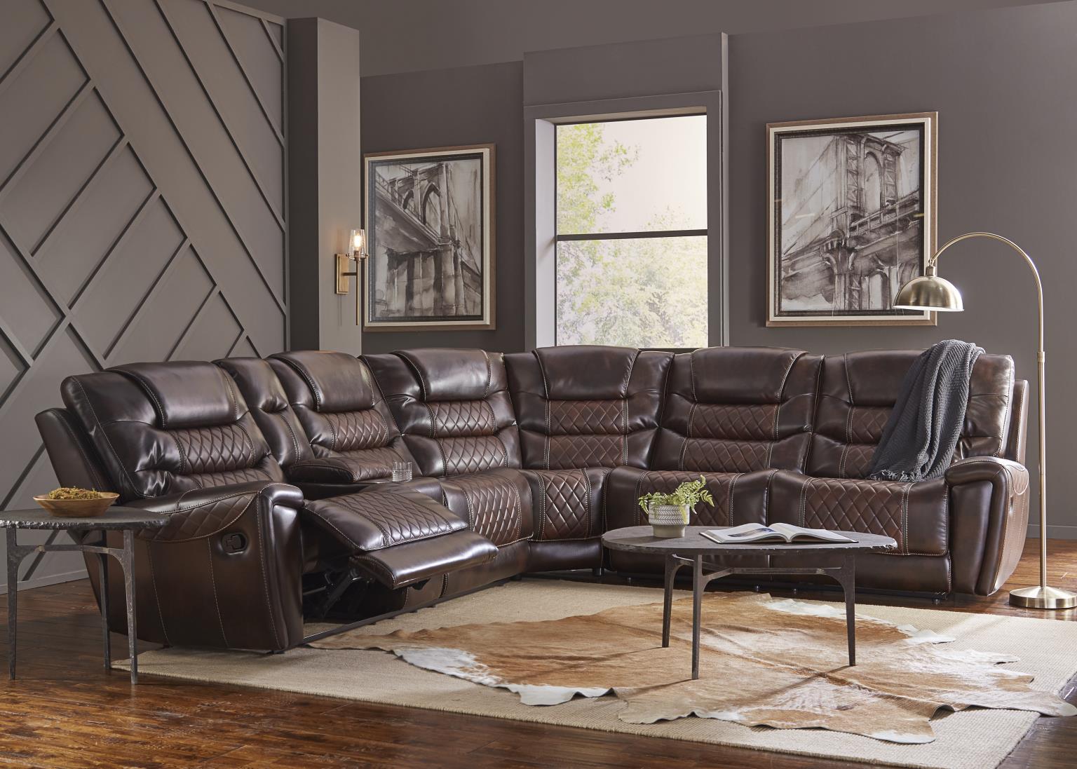 Tommy Recliner Sectional