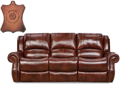 OxBlood Recliner Sofa Set