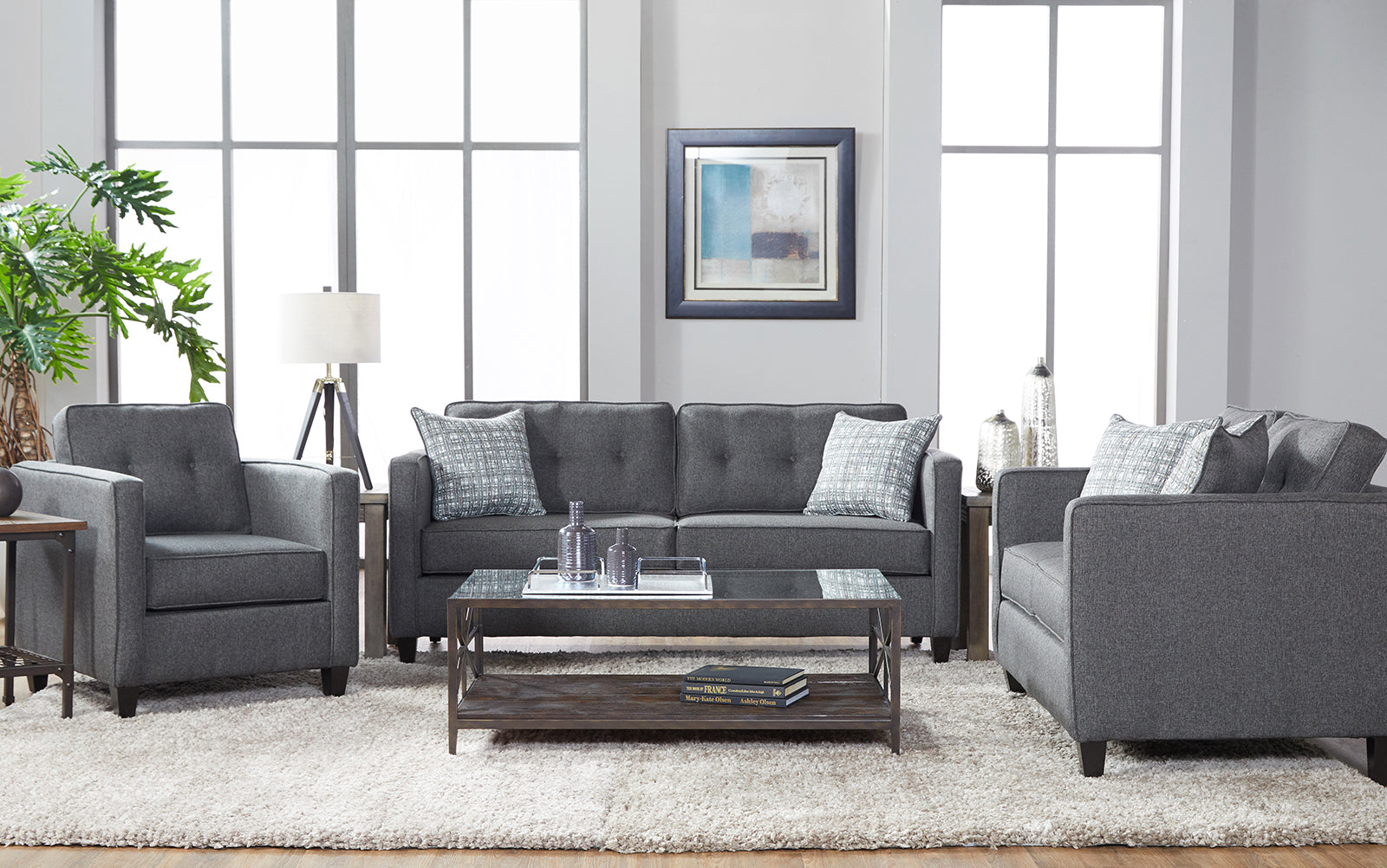 Canbal Sofa Set