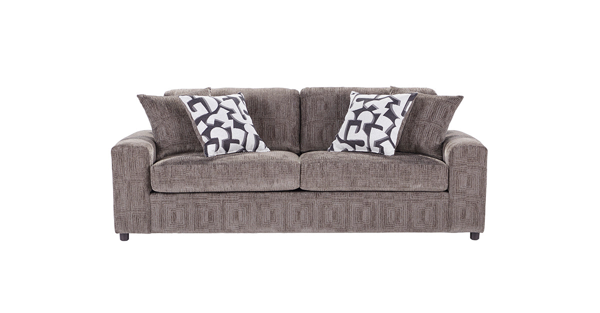 Jack Sofa & Loveseat Set – Modern Textured Fabric Living Room Collection