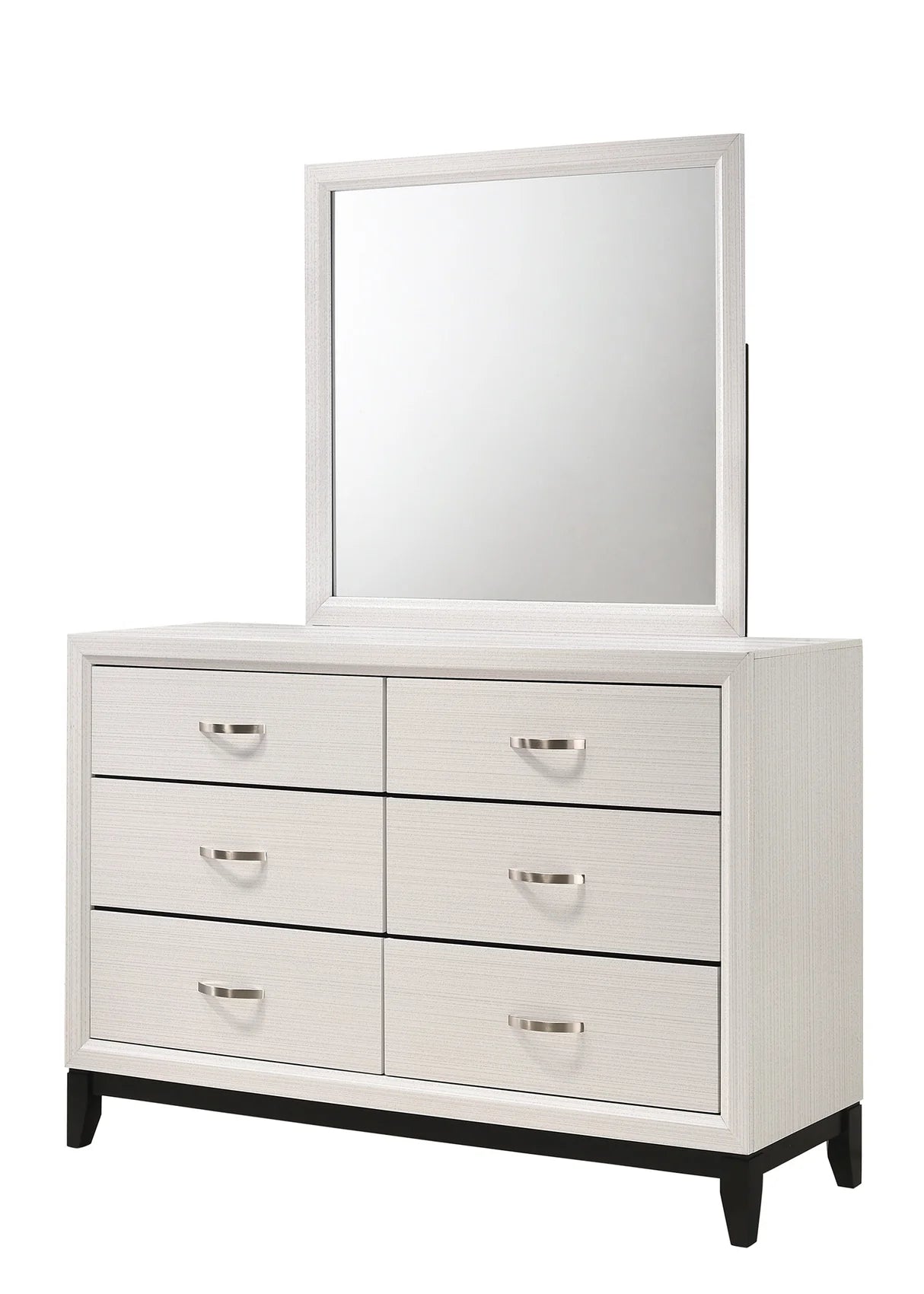 Akerson Two-Tone Panel Bedroom Set