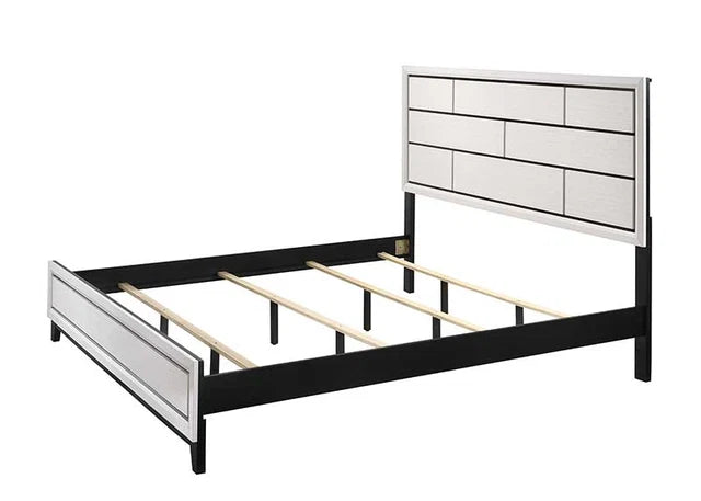 Akerson Chalk White Panel Bed