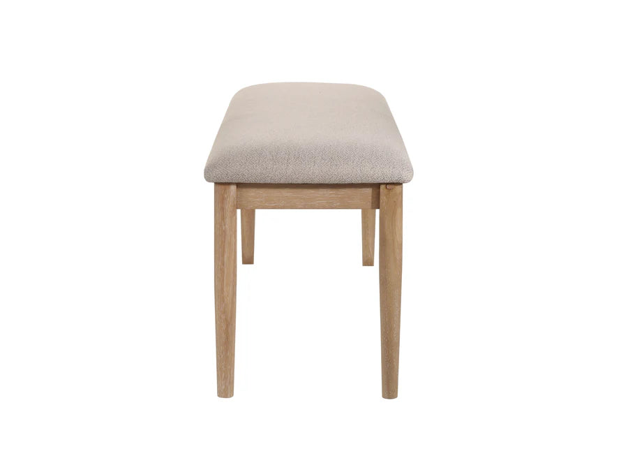 Arden Dining Set with Upholstered Chairs & Bench | Modern Minimalist Dining Collection