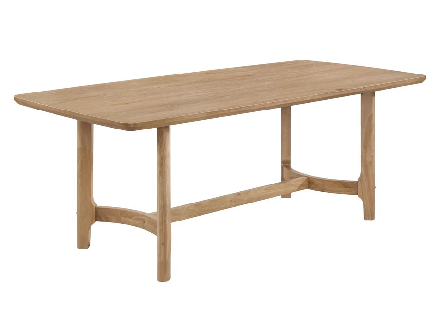Arden Dining Set with Upholstered Chairs & Bench | Modern Minimalist Dining Collection
